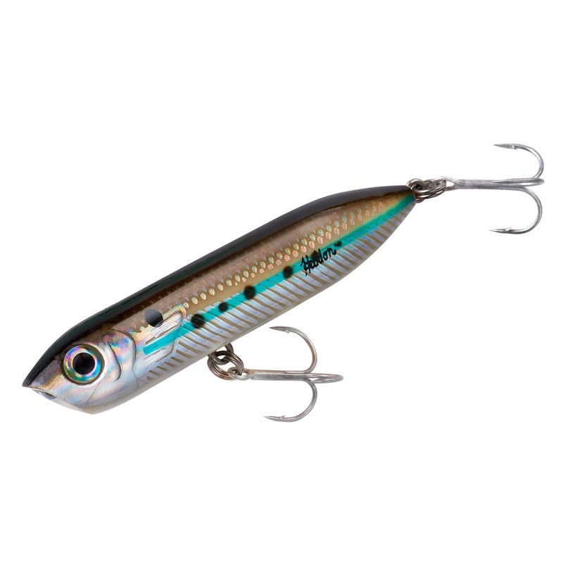 Heddon Saltwater Chug'n Spook Junior Fishing Lure, Silver Mullet - Image 1